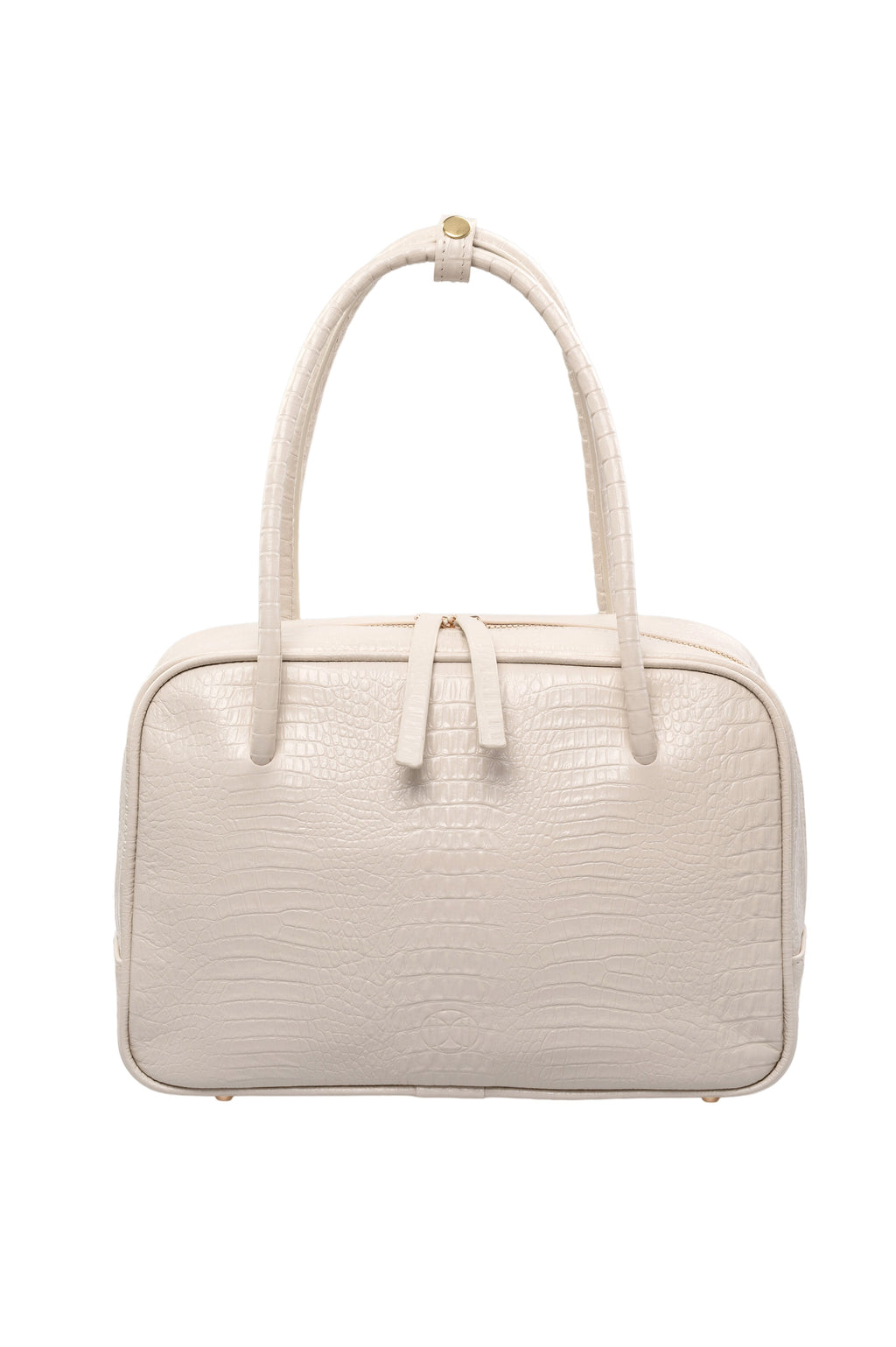 Сумка Poise small Bag кайман молочний