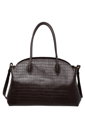 MAGNA medium Bag крокодил коричнева