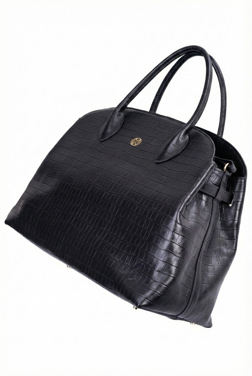 MAGNA  Bag крокодил чорний