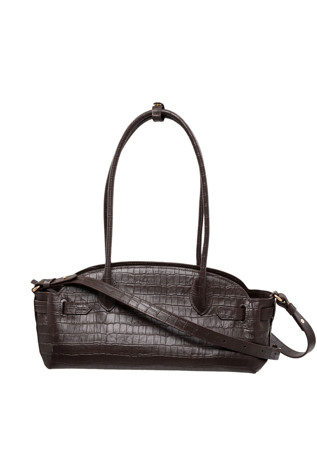 MAGNA small Bag крокодил коричнева
