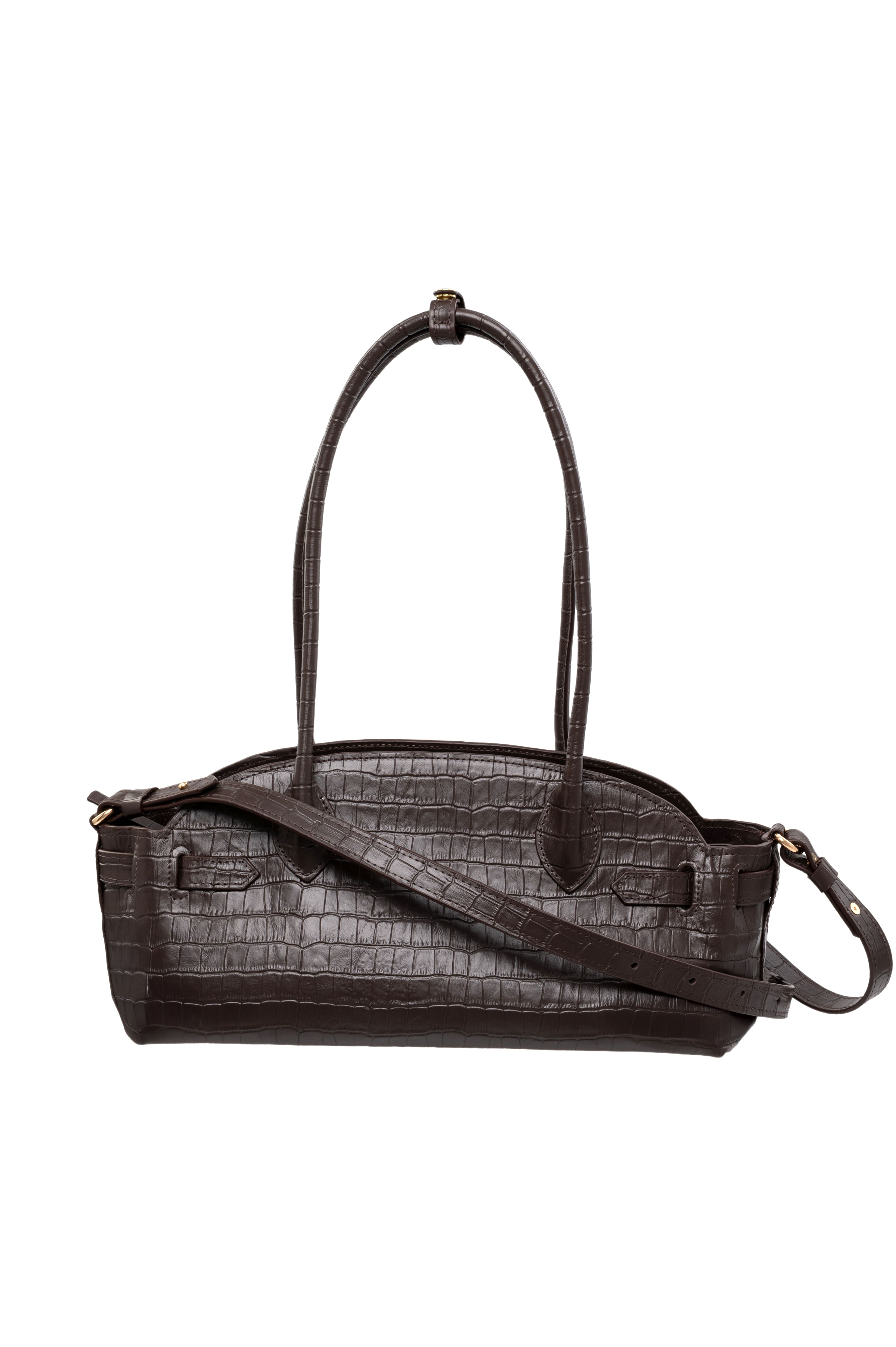MAGNA small Bag крокодил коричнева