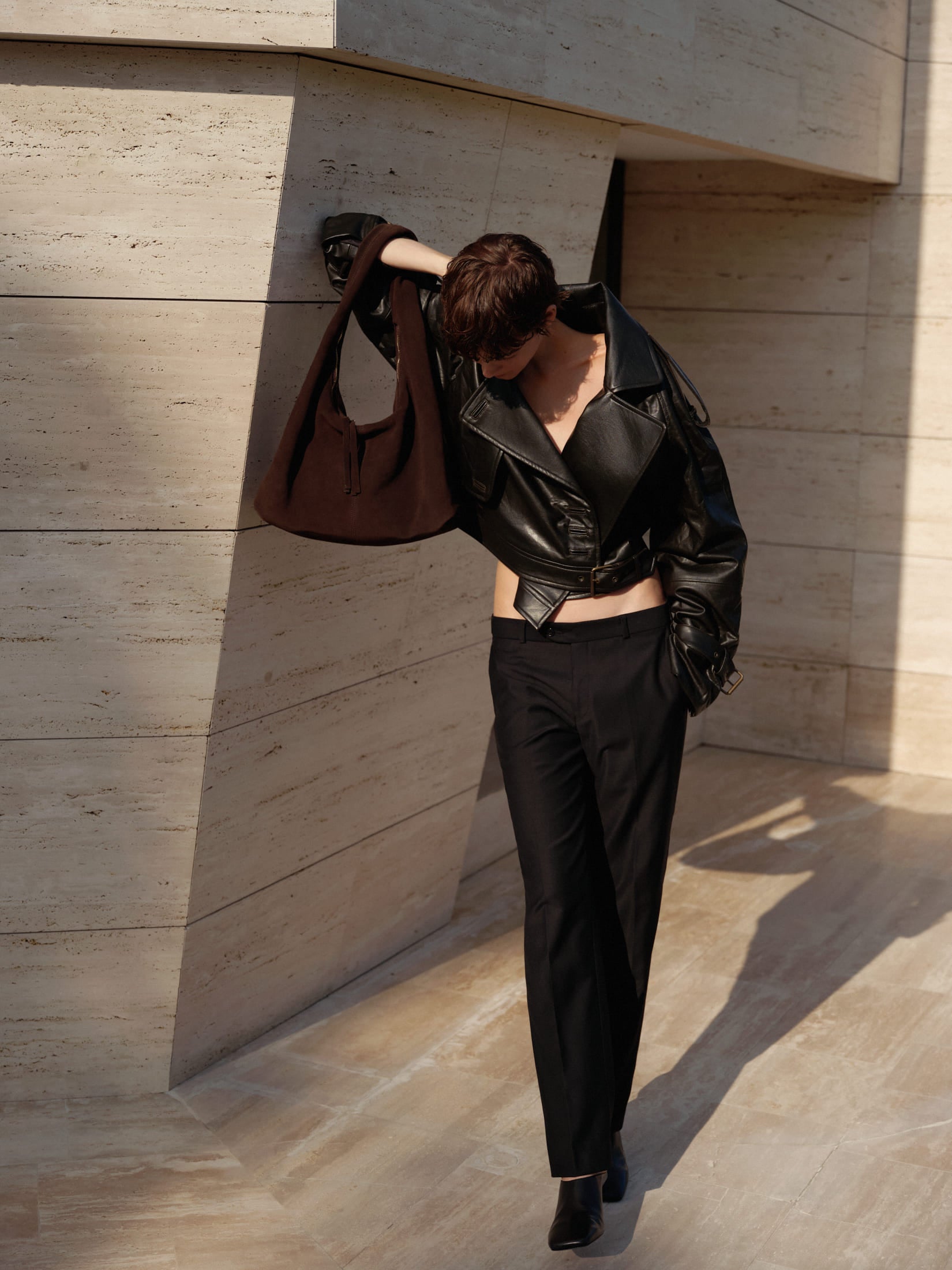 Umber Bag замшева коричнева