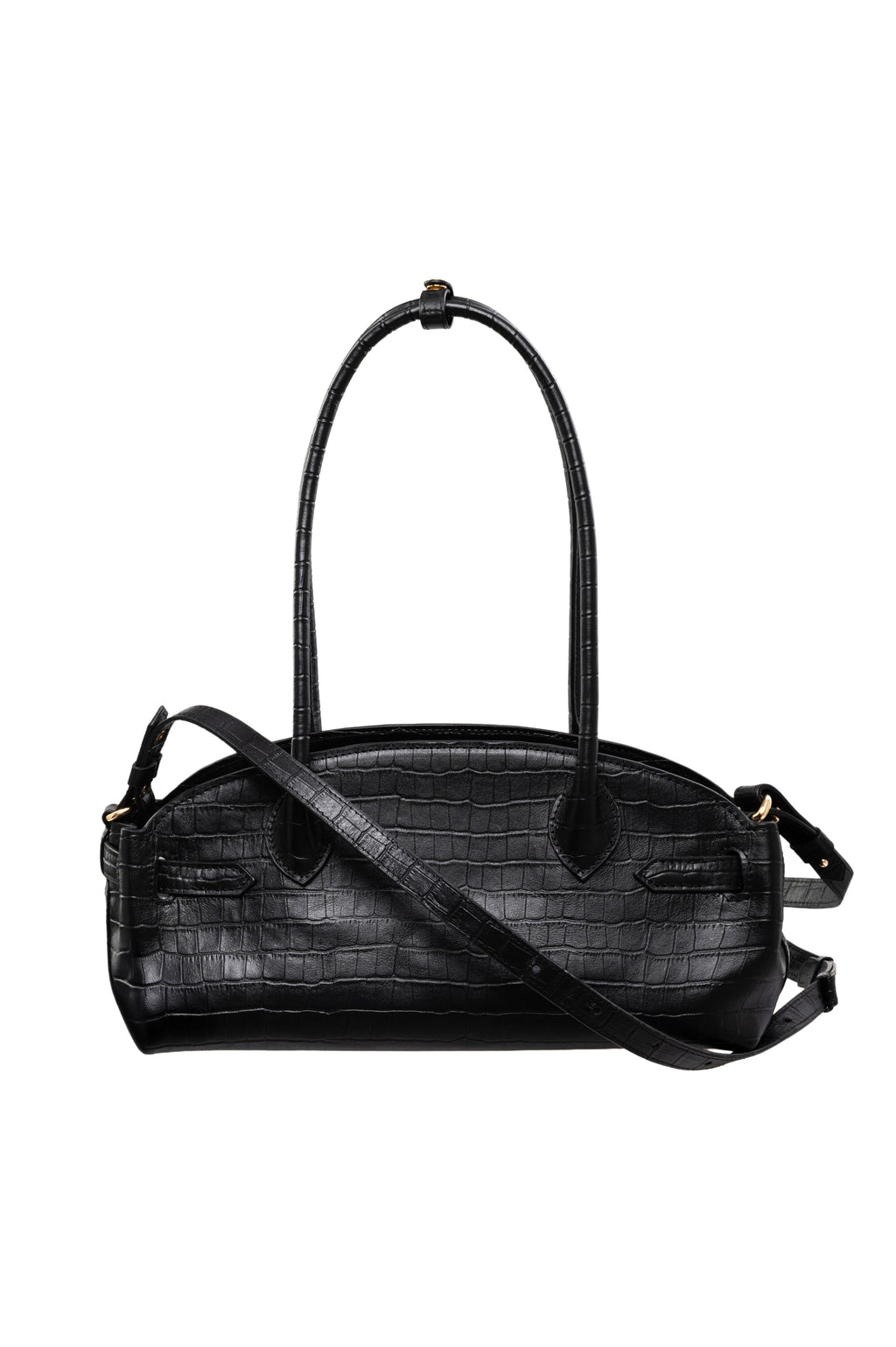 MAGNA small Bag крокодил чорний
