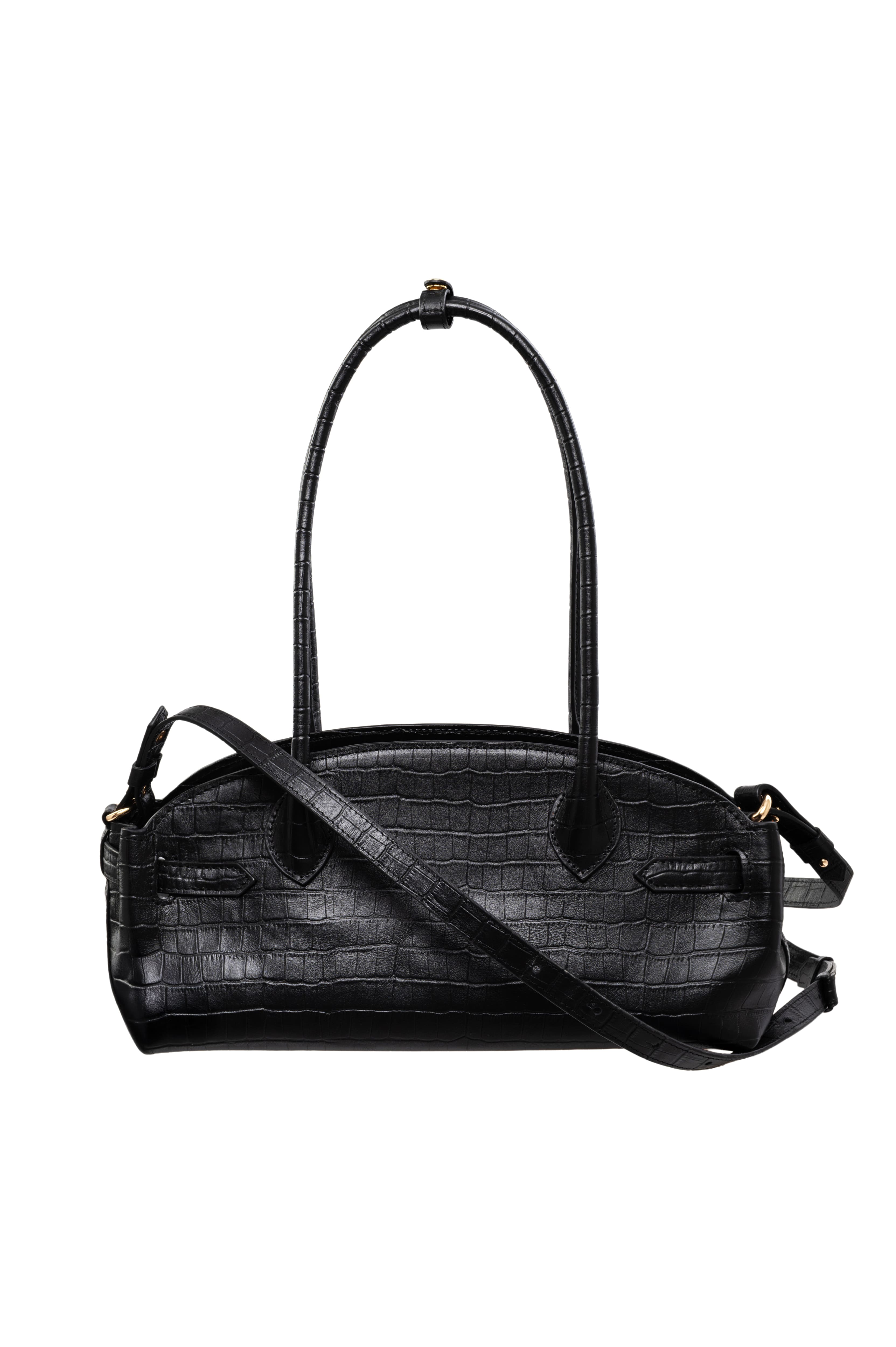 MAGNA small Bag крокодил чорний