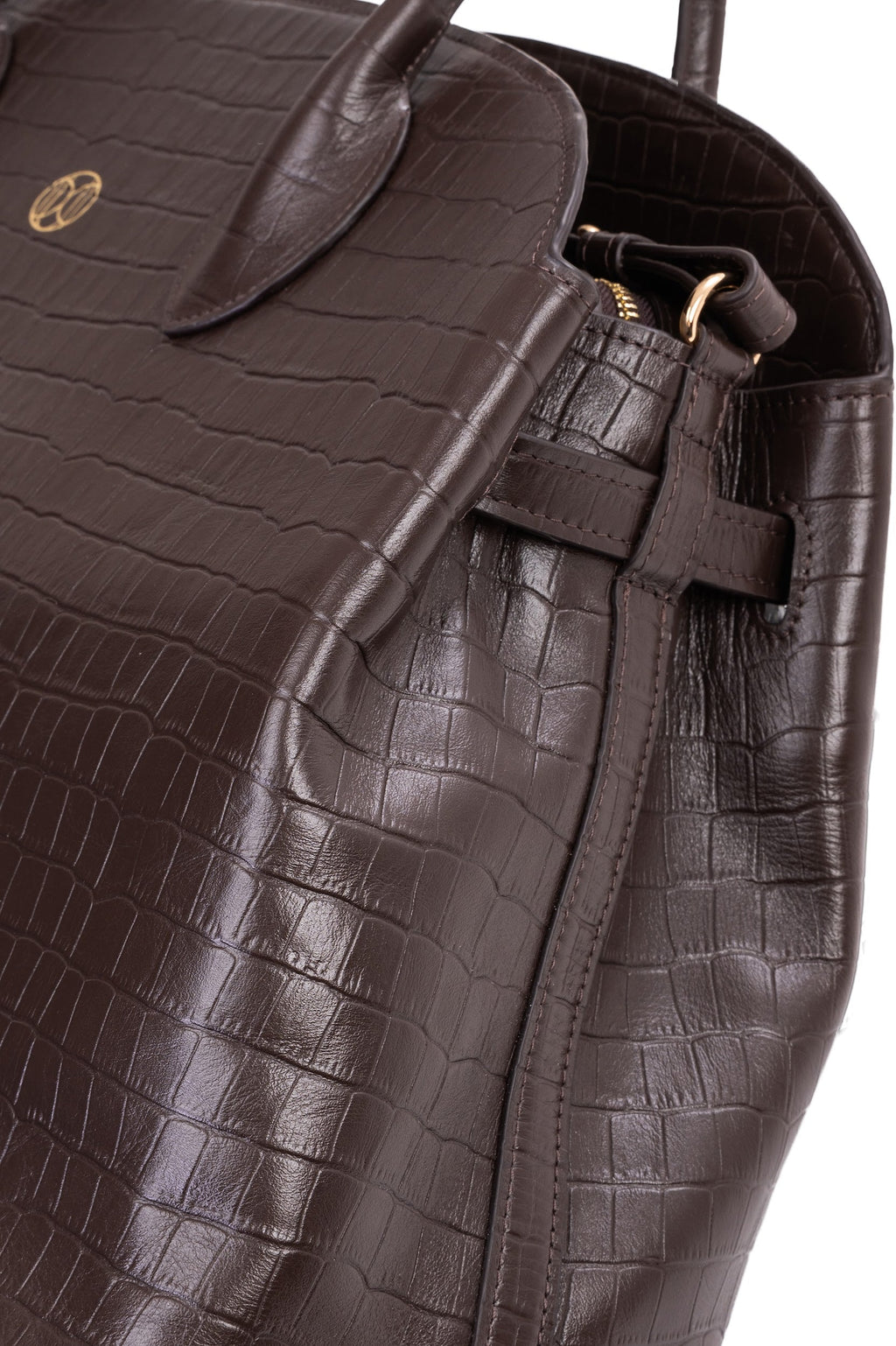 MAGNA  Bag крокодил коричнева