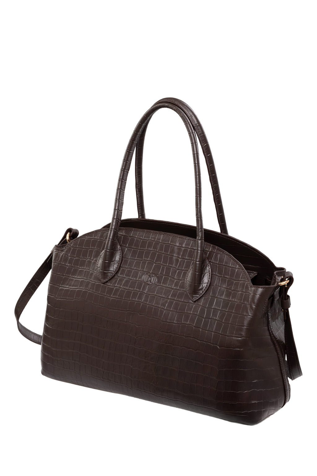 MAGNA medium Bag крокодил коричнева