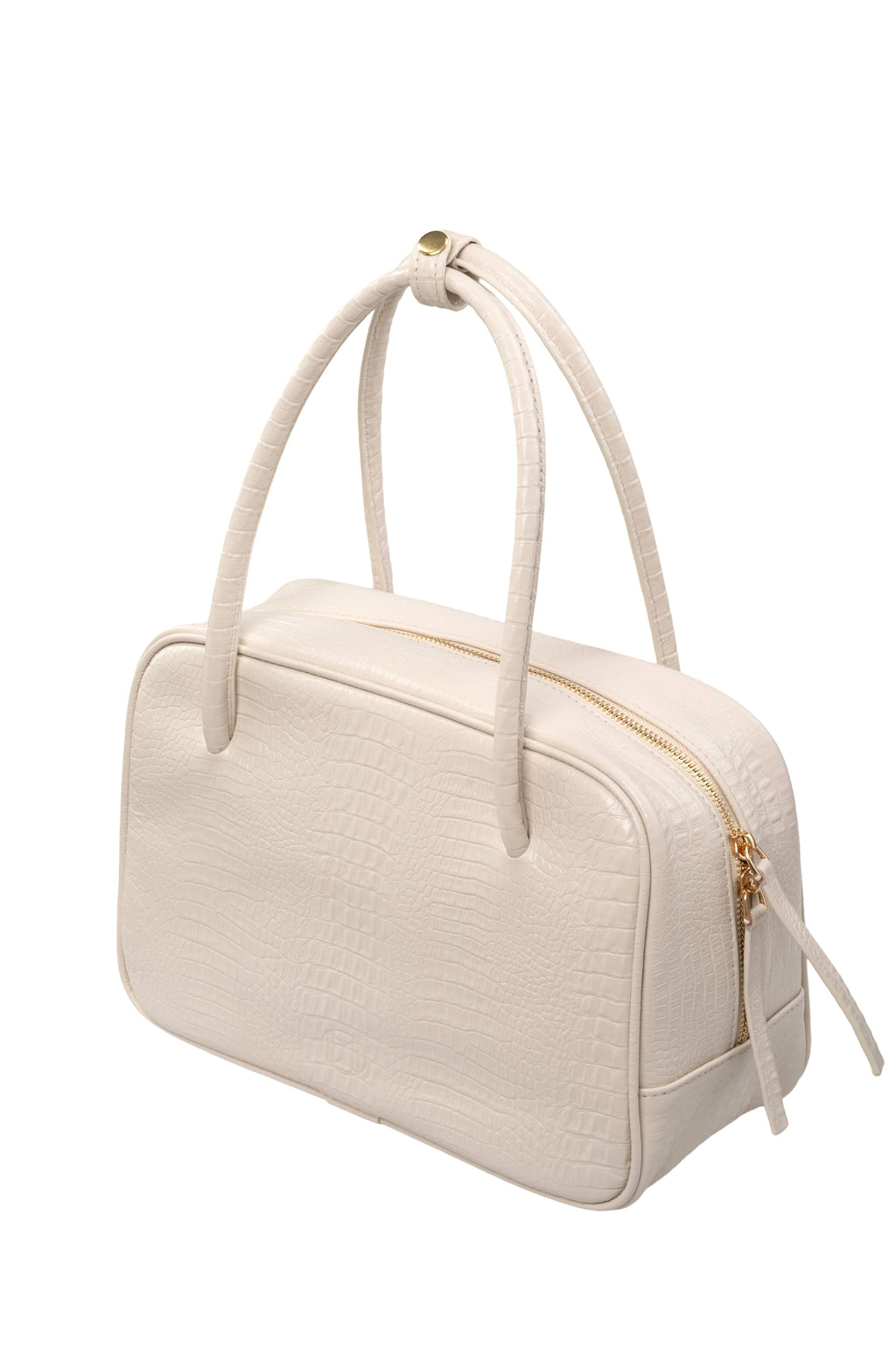 Сумка Poise small Bag кайман молочний