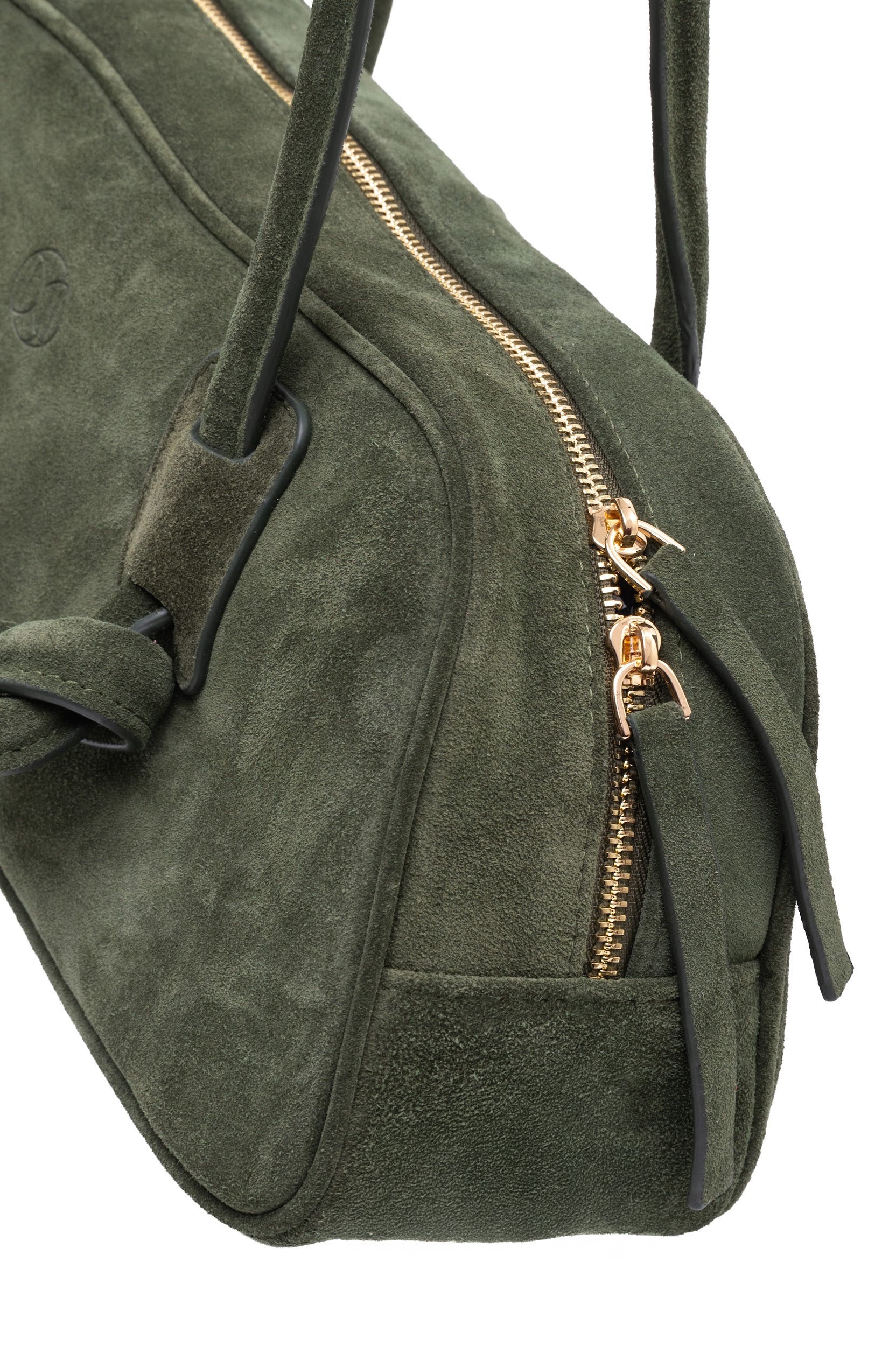 Petite Bag замшева зелена