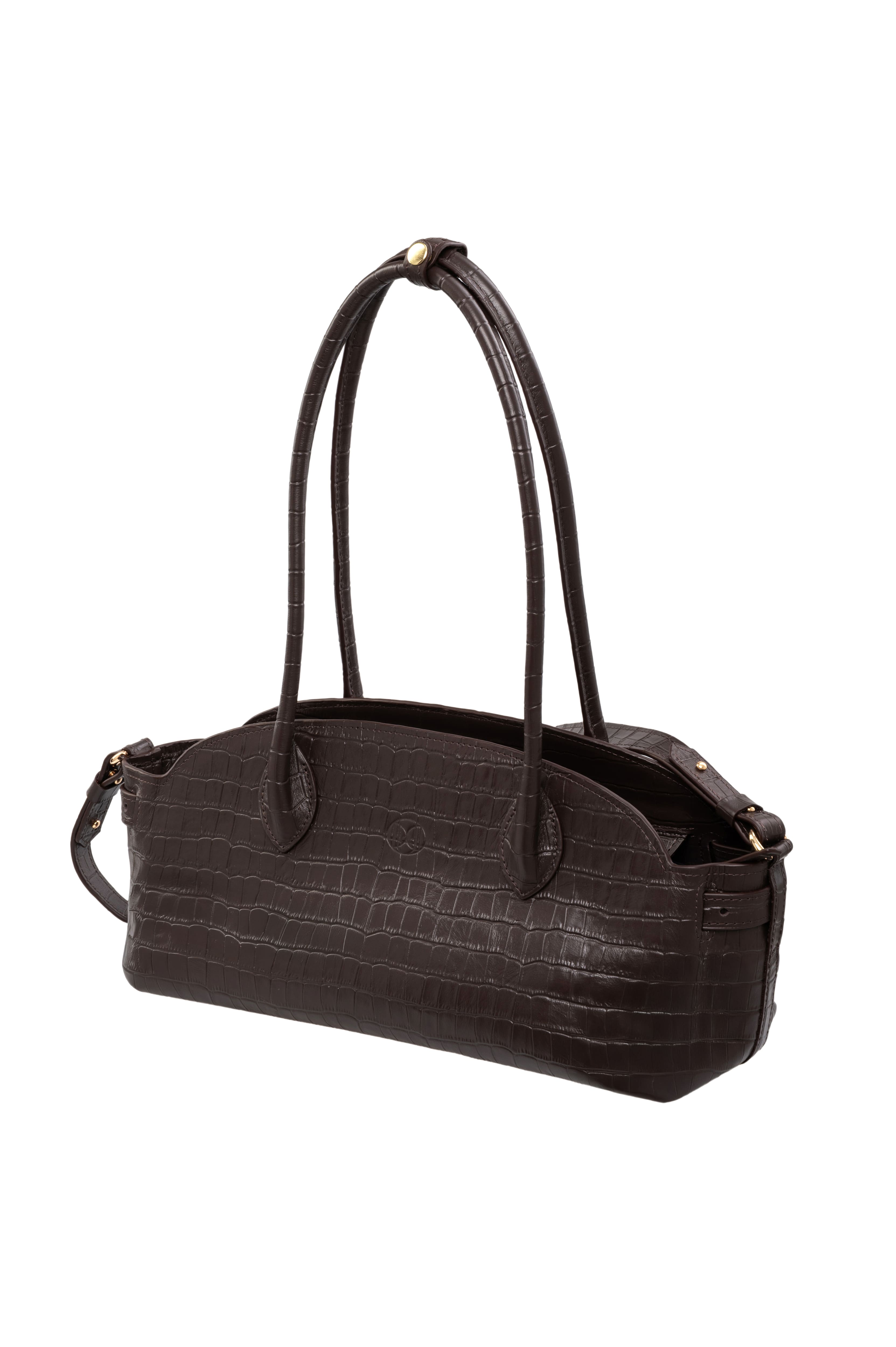 MAGNA small Bag крокодил коричнева