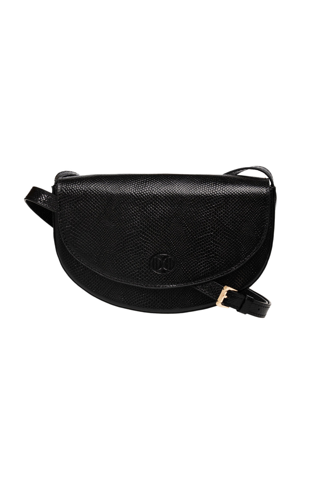 Plum Bag анаконда чорний