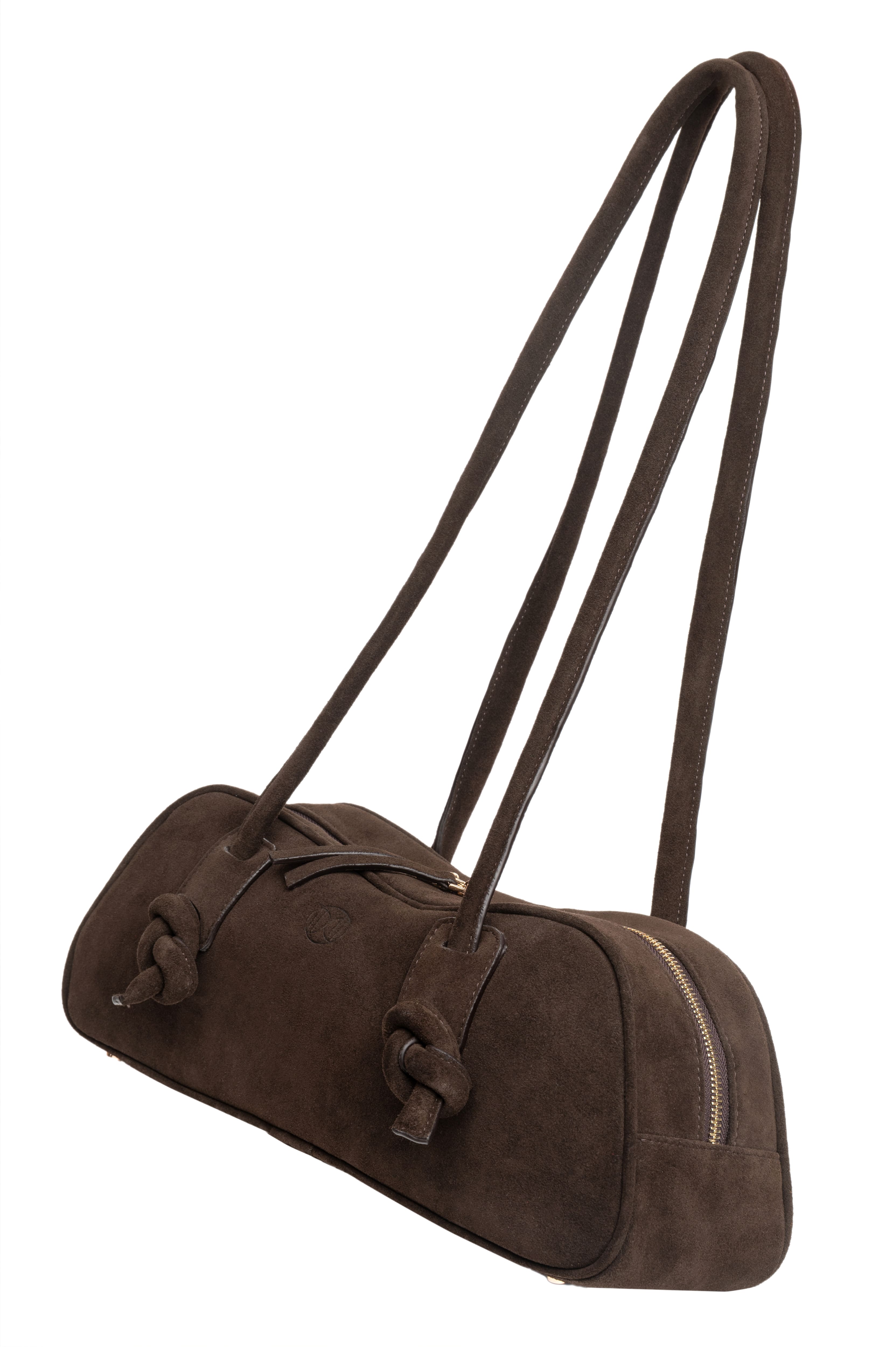 Petite Bag замшева коричнева