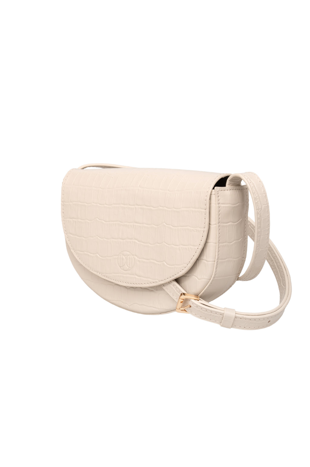 Plum Bag крокодил молочний