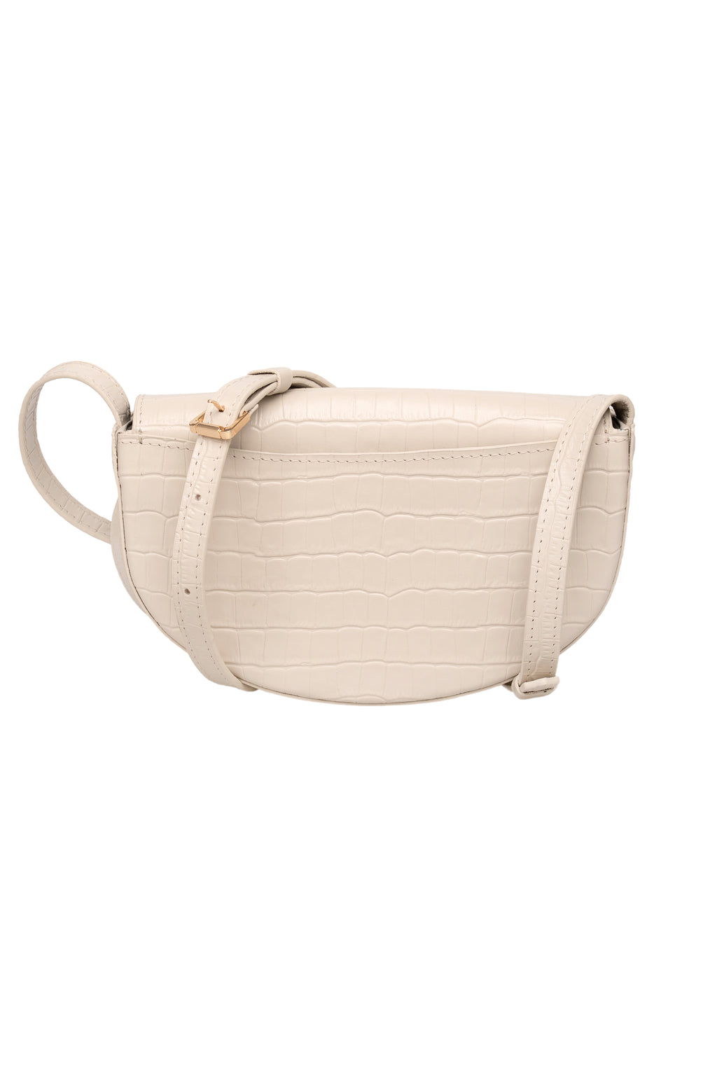 Plum Bag крокодил молочний