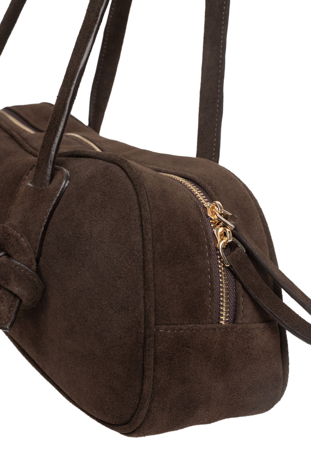 Petite Bag замшева коричнева