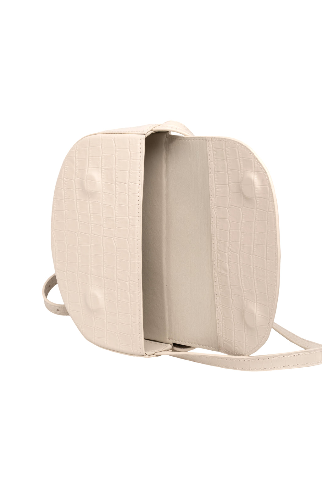 Plum Bag крокодил молочний